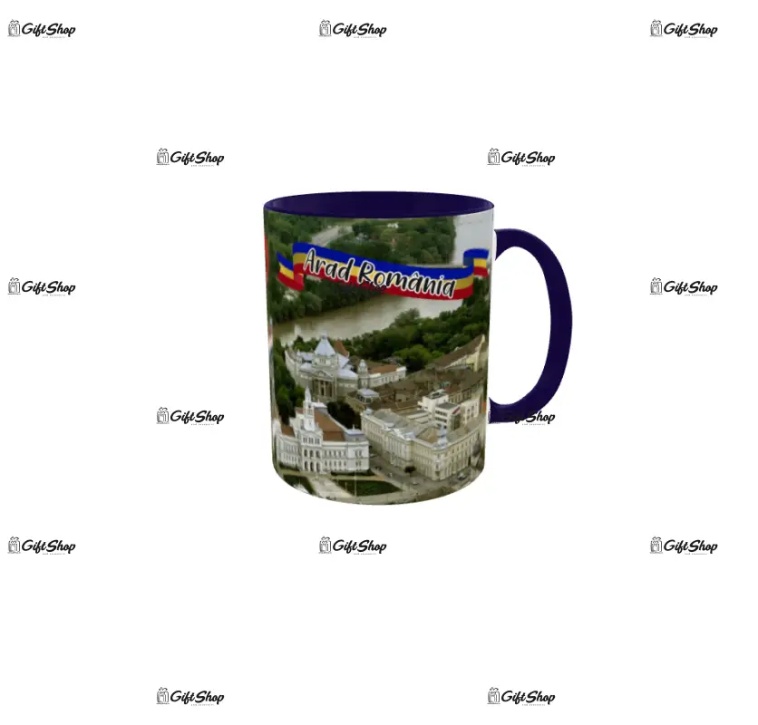 Arad romania, cana ceramica, 330ml, model cgs1760
